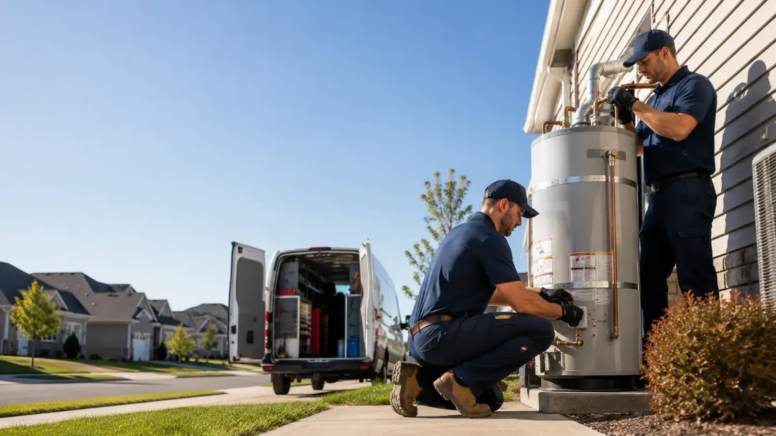 Water Heater Installation in Webster, IA